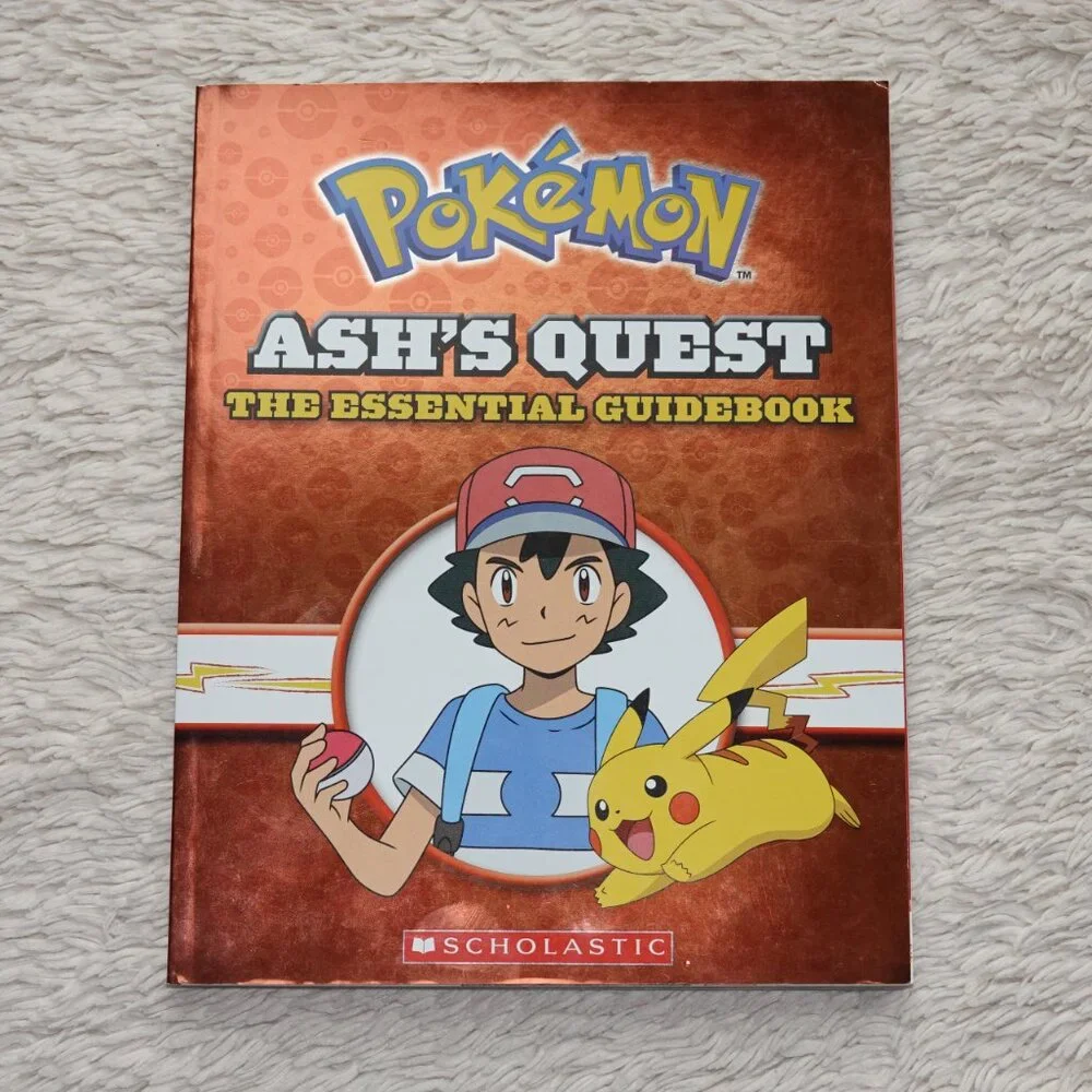 Pokémon Ash's Quest: The Essential Guidebook, Paperback